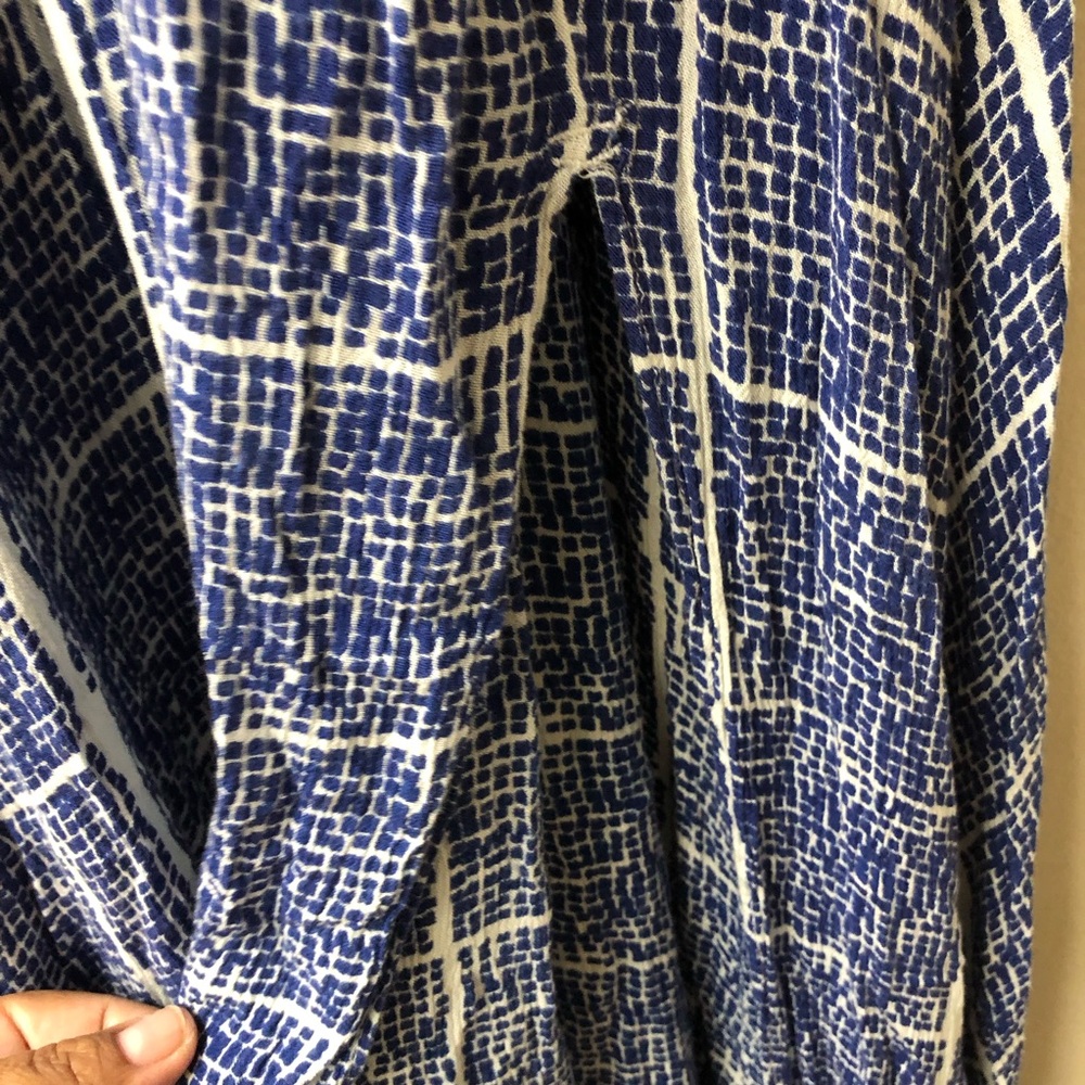 Lulus Tavik Farleigh Blue Print Maxi Dress - Picture 13 of 15